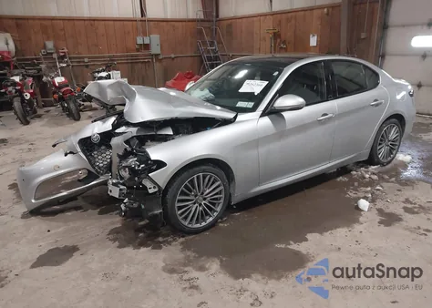 2017 Alfa Romeo Giulia Ti Awd from USA, damaged, VIN ZARFAEEN4H7538380